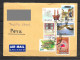 Taiwan Cover With Recent Used Stamps Sent To Peru - Gebruikt