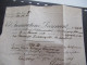 Delcampe - Vorphila / AD Sachsen 1849 Stempel K2 Eckartsberga / Faltbrief Mit Inhalt / Post Insinuations Document / Naumburg - Saxony