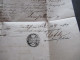 Delcampe - Vorphila / AD Sachsen 1849 Stempel K2 Eckartsberga / Faltbrief Mit Inhalt / Post Insinuations Document / Naumburg - Saxe