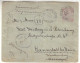 Monaco - Lettre Recom De 1895 - Entier Postal - Oblit Monte Carlo - Exp Vers Cannstatt Les Bains - Cachet De Nice - - Lettres & Documents
