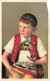 ENFANT - Appenzeller Knabe - Petit Garçon En Tenue Traditionnelle - Carte Postale Ancienne - Other & Unclassified