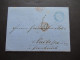 AD Preußen 18867 Auslandsbrief Blauer Stempel K1 Berlin Post Exped. 13 Nach Nuits Cote D'Or / Bahnpoststempel - Covers & Documents