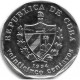 CUBA - 1994 - 25 Centavos - KM 577.1 (medal Alignment) - TRINIDAD - UNC - Cuba