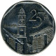 CUBA - 2000 - 25 Centavos - KM 577.2 (coin Alignment) - TRINIDAD - UNC - Cuba