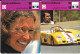 GF1977 - FICHES EDITION RENCONTRE - COLIN CHAPMAN - JEAN BEHRA - JOAKIM BONNIER - JANET GUNTHRIE - Autres & Non Classés