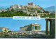 SOUVENIRS D ATHENES, CARNET DE 10 CARTES COULEUR REF 13068 CHE - Saluti Da.../ Gruss Aus...