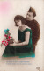 COUPLE - La Nature, Le Ciel, Les Souffles Embaumés - Colorisé - Femme Avec Un Soldat - Carte Postale Ancienne - Couples
