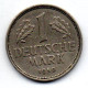 GERMANY - FEDERAL REPUBLIC, 1 Mark, Copper-Nickel, Year 1950-J, KM # 110 - 1 Mark