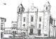 Portugal ** & Postal, Évora, Igreja De Santo Antão, Desenho De Ilídio Tavares, Edição Câmara Municipal De Évora 1988 (85 - Evora