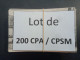 1lo - A267   Lot De 200 CPA / CPSM Format CPA De L'AIN Dep 01 - 100 - 499 Cartes