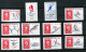 Lot France -1992 Jeux Olympique D'alberville ,depliant +serie +2 Blocs Ski Accrobatique+bloc+ 5 Ex Obli   (voir Scan) - Collections (sans Albums)