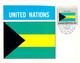 UNITED NATION CARTE MAXIMUM   DRAPEAU FLAG - BAHAMAS - Autres & Non Classés