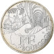 France, 10 Euro, 2011, Paris, Bourgogne, SPL+, Argent, KM:1731 - France