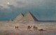 Postcard Egypt Cairo Les Pyramides - Piramiden