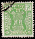 Inde Service 1967 - S 35A.35E - Colonne D'Asoka (5 V) - Sellos De Servicio