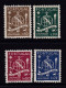 PORTUGAL - 1945 - YVERT 671/674 - Escuela Naval - MNH - Ungebraucht