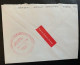 20012 - Lettre Exprès Cachet Rouge Whitehorse 12.08.1998 Pour La Suisse Bel Affranchissement + Complément Machine - Luchtpost: Expres