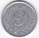 34 Hérault. Syndicat De L’Alimentation En Gros De L’Hérault. 5 Centimes 1921, En Aluminium - Noodgeld