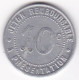 34 Hérault. Syndicat De L’Alimentation En Gros De L’Hérault. 10 Centimes 1921, En Aluminium - Monetary / Of Necessity