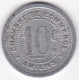 80. Somme. Amiens. Chambre De Commerce. 10 Centimes 1921 , En Aluminium - Monetary / Of Necessity