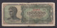 GREECE- 1944 1000000 Drachma Circulated Banknote As Scans - Grèce