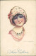 BOMPARD SIGNED 1910s  POSTCARD - WOMAN - SAINTE CATHERINE - N. 914/1 ( 5129) - Bompard, S.