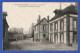 ¤CPA 76 FONTAINE LE DUN - Le Bureau De Poste Et La Route De Veules-les-Roses - Fontaine Le Dun