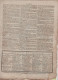 GAZETTE DE FRANCE 1er JOUR COMPLEMENTAIRE AN 6 - IRLANDE - GENES - AARAU - BELLINZONE - APPENZELL - NELSON EGYPTE - FETE - Zeitungen - Vor 1800