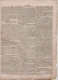 GAZETTE DE FRANCE 27 VENDEMIAIRE AN 7 - ECOSSE - IRLANDE - TURQUIE BUCAREST SEMLIN IASI - SARDAIGNE - COIRE - LUCERNE - Newspapers - Before 1800