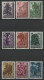 LIECHTENSTEIN N° 319 à 321 + 333 à 335 + 339 à 341 Neufs ** (MNH) Les 3 Séries ARBRES TB - Nuovi