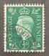 ENGLAND BRITISH 1955 KING GEORGE VI CAT UNIF N 264R WMK 18 ERROR INVERTED - Usati