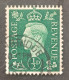 ENGLAND BRITISH 1955 KING GEORGE VI CAT UNIF N 264R WMK 18 ERROR INVERTED - Oblitérés