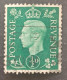 ENGLAND BRITISH 1955 KING GEORGE VI CAT UNIF N 264R WMK 18 ERROR INVERTED - Usati