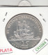 CR2084 MONEDA SANTA HELENA 25 PENIQUES 1973 PLATA - St. Helena