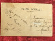 CPA - Thème Souvenir De Toulon - Pensée Trèfle Carte Postale-Postcard-timbre Arraché - Saluti Da.../ Gruss Aus...