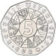 Autriche, 5 Euro, 2008, Vienna, SUP+, Argent, KM:3164 - Oostenrijk