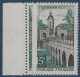 France 1957 Le Quesnoy N°1106** Superbe & Important Pli D'accordéon RR Sur Moderne Signé CALVES - Ongebruikt