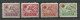 POLEN Poland 1921 Michel 154 - 157 * - Unused Stamps