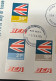 7-12-2023 (3 W 34) UK - BEA Airline - Flown During Postal Strike - 1971 - Jersey (with 3 Cinderella) - Other (Air)