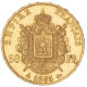 Second-Empire- 50 Francs Napoléon III Tête Laurée 1865 Paris - 50 Francs (goud)