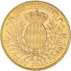 Monaco-100 Francs Or Albert I 1904 Paris - 1819-1922 Onorato V, Carlo III, Alberto I
