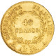 Consulat-Bonaparte Premier Consul- 40 Francs An 12 (1804) Paris - 40 Francs (oro)