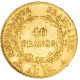 Consulat-Bonaparte Premier Consul- 40 Francs An 12 (1804) Paris - 40 Francs (gold)
