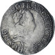 France, Henri III, Franc Au Col Plat, 1579, Amiens, TB+, Argent, Gadoury:496 - 1574-1589 Enrique III