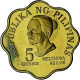 Philippines, 5 Sentimos, 1975, Proof, FDC, Laiton, KM:206 - Filippijnen