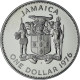 Jamaïque, Bustamante, Dollar, 1976, Franklin Mint, Proof, FDC, Du Cupronickel - Jamaique