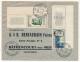 FRANCE => Env Affr. Composé 8F Pétrarque + 12F Beclere, Paris Tri Et Distribution N°1 - 1958 - Briefe U. Dokumente