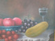 Tableau Nature Morte Aux Fruits - Oleo