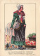 FOLKLORE - Costumes - La Marchande De Fleurs - Carte Postale Ancienne - Costumes