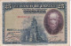 BILLETE DE ESPAÑA DE 25 PTAS DEL AÑO 1928 SERIE E (BANKNOTE) - 1-2-5-25 Peseten